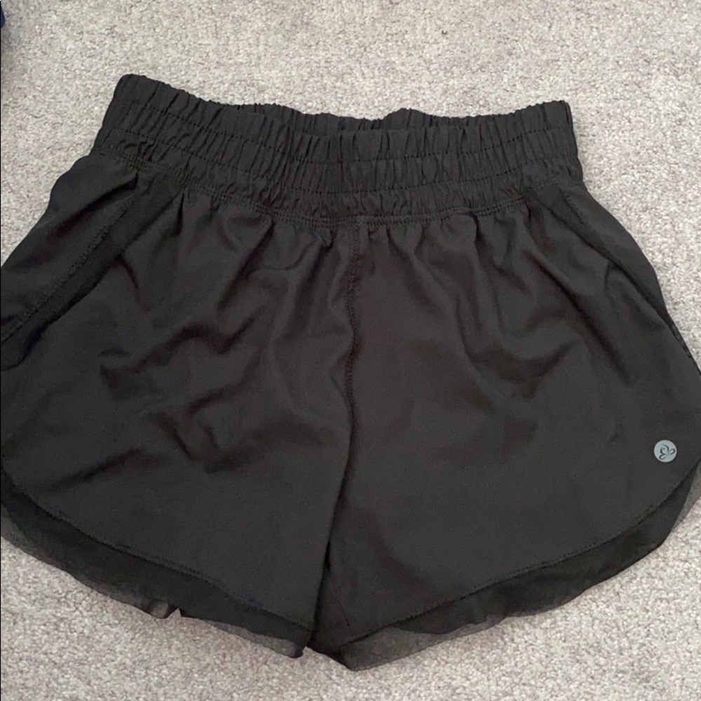 Black shorts
